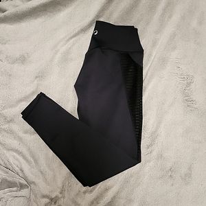 Curves and Combat Boots Black Leggings